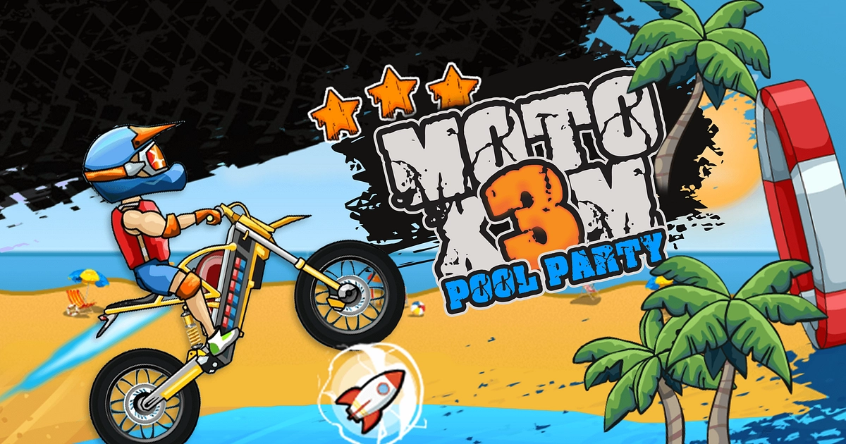 Moto X M Pool Party Kostenloses Online Spiel Funnygames