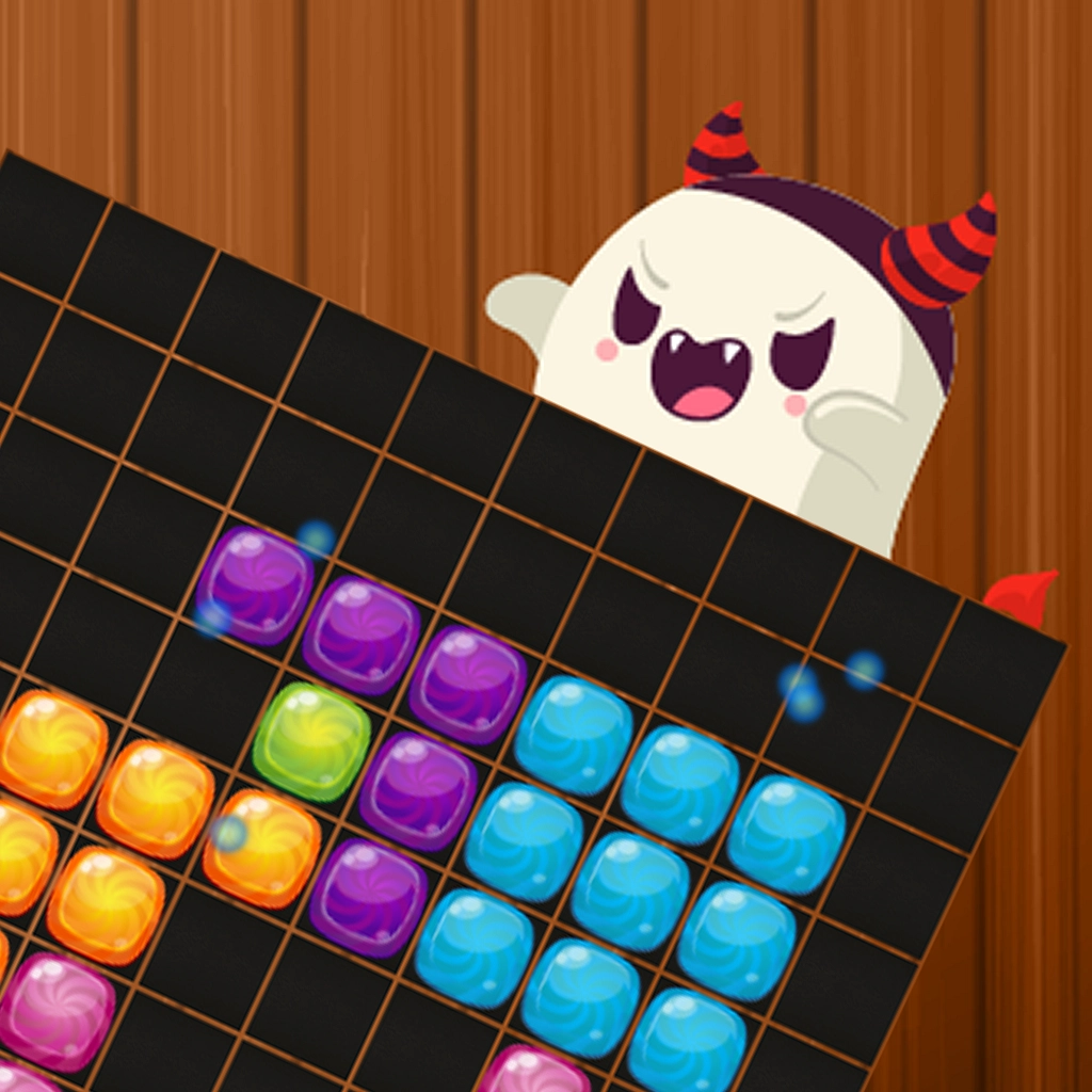 Candy Puzzle Blocks Halloween - Kostenloses Online-Spiel | FunnyGames