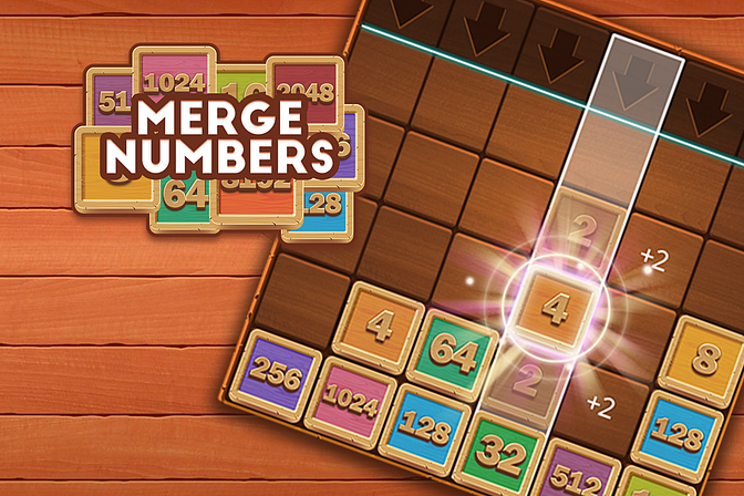 Merge Numbers: Wooden Edition