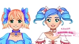 Kawaii Magical Girl Dress Up Game