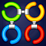 Rotate Rings Circle Puzzle