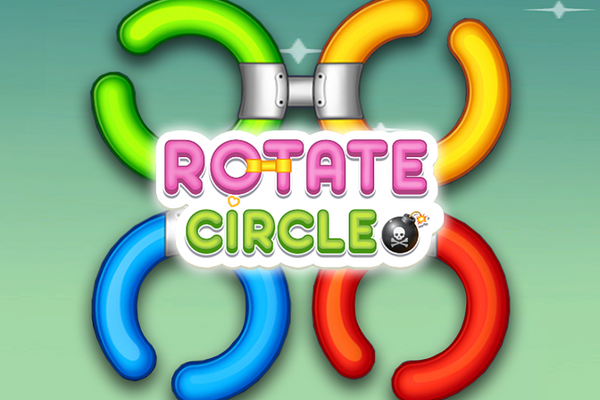Rotate Rings Circle Puzzle