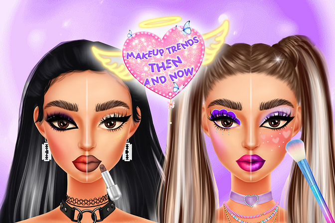 Makeup Trends: Then and Now