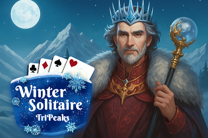 Winter Solitaire Tripeaks