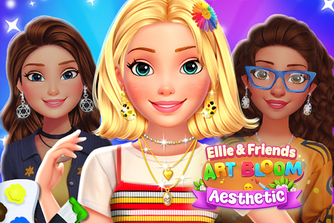 Ellie and Friends Art Bloom Aesthetic