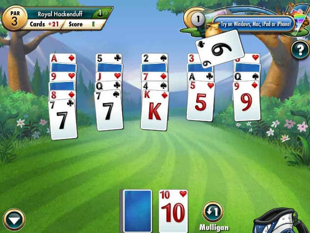 play fairway solitaire online screen